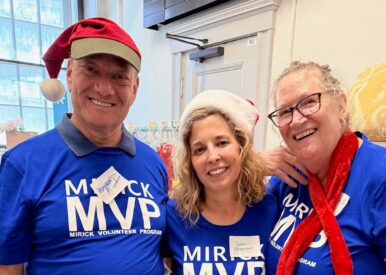 Attorney Jonathan Sigel joined Mirick colleagues volunteering at Abby's House.
